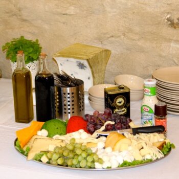 ukázka sýrové mísy alá France